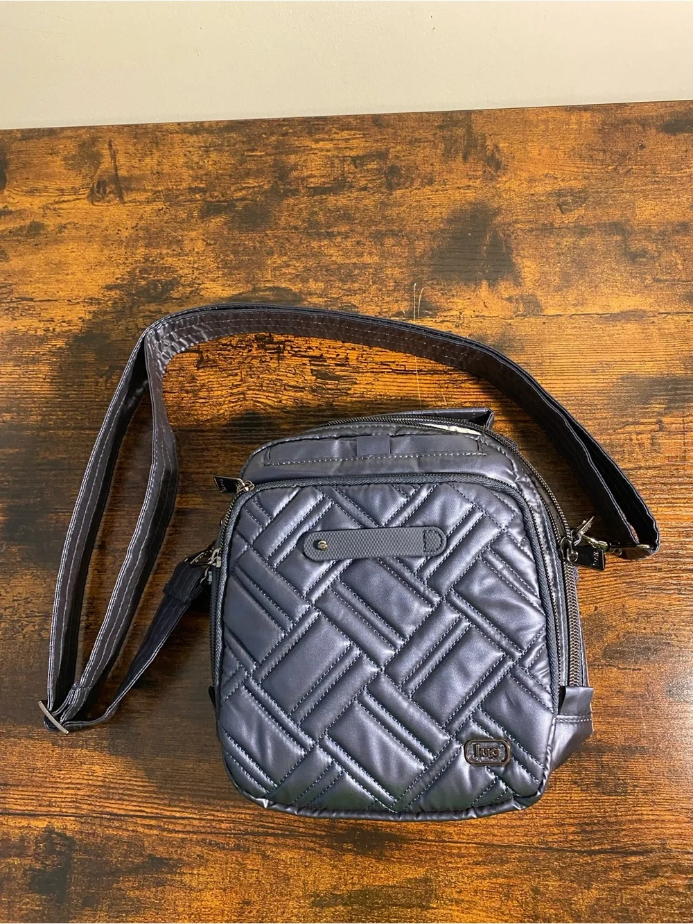 Lug Skeeter Bridge Crossbody Quilted Bag/Organizer
